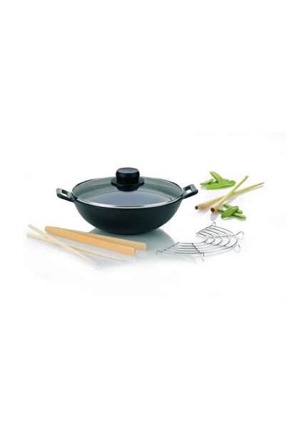 Kela Wok 5 piese, diametru mic 24 cm, înălțime 8 cm