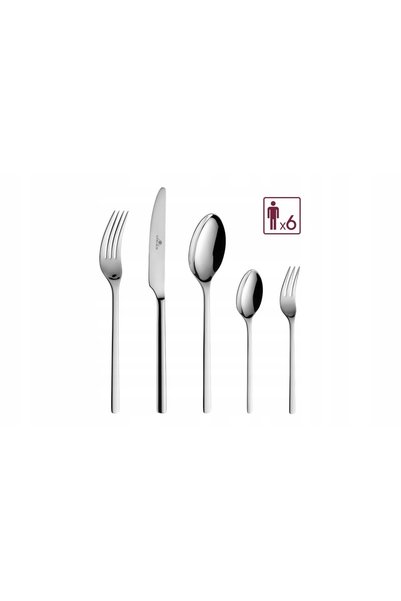 Gerlach SET TACĂNĂRIE ÎN CUTIE LUCIOASĂ + FORCHETE PENTRU TORT MODERN 6 piese...