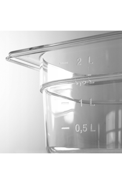 HENDI Recipient GN transparent din policarbonat GN 1/1 HIG 150 MM - 861219