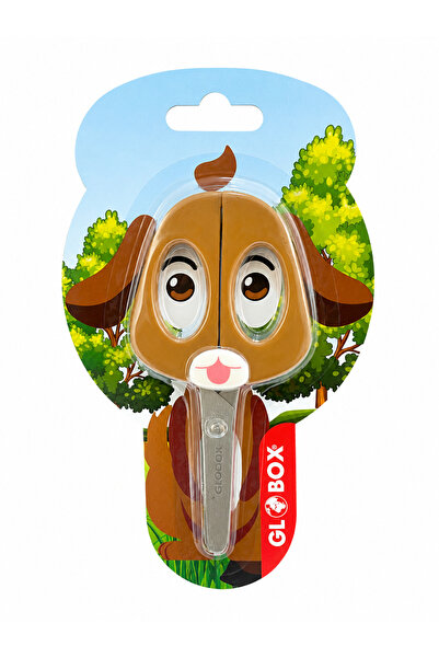 Globox Blunt Tip Student Scissors with Animal Figures