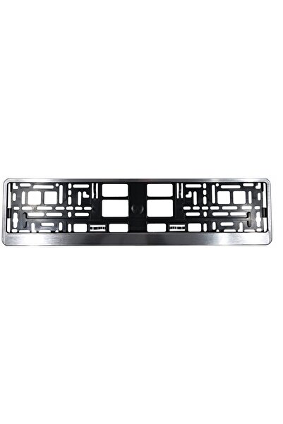 UTALK 2x RAME SUPORT PLACĂ DE ÎNREGISTRARE DIN ALUMINIU BRUSHED + KIT ȘURUBURI