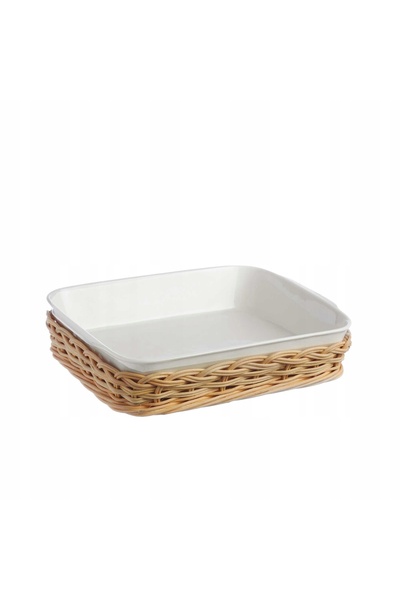 La Porcellana Bianca Midollino Coș de răchită pentru produse de patiserie 23