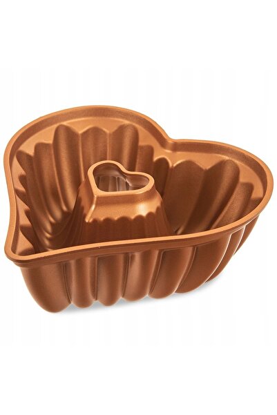 Vilde FORMĂ DE COACERE PENTRU PRĂJITURĂ TIP „BABKA” ÎN FORMĂ DE INIMĂ, 28,5 C...