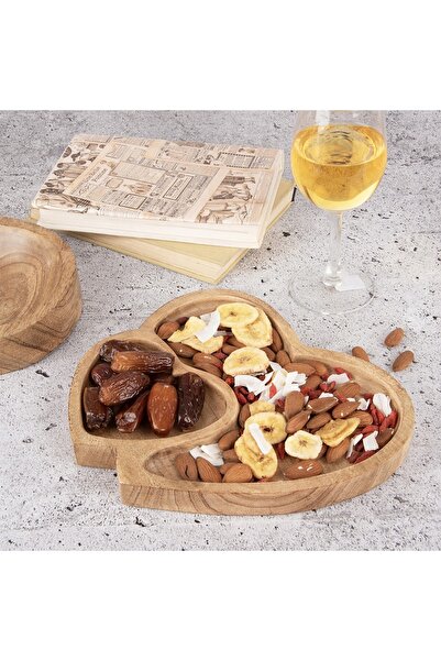 NO BRAND PLATĂ DE LEMN pentru gustări, aperitive, servire și decorarea compoz...