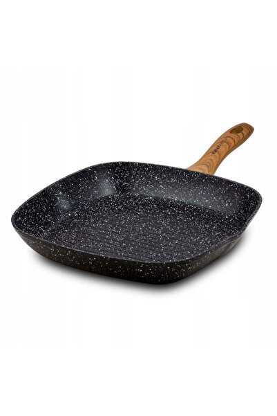 Nava Tigaie grill din granit de 28 cm NATURE
