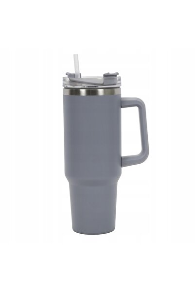 Excellent Houseware CANĂ TERMICĂ DIN OȚEL INOXIDABIL 1,2 L, GRI, 14 X 10 X 26...