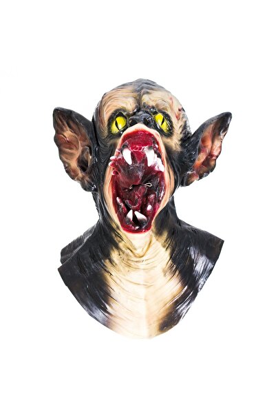 Korbi Masca profesională din latex VAMPIRE BAT vampir