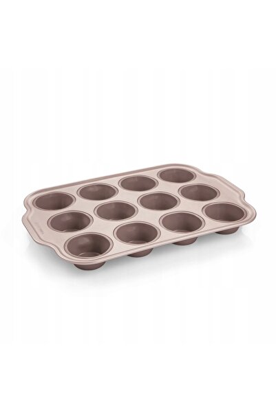 TESCOMA Formă de silicon cu margine metalică DELÍCIA, 12 brioșe
