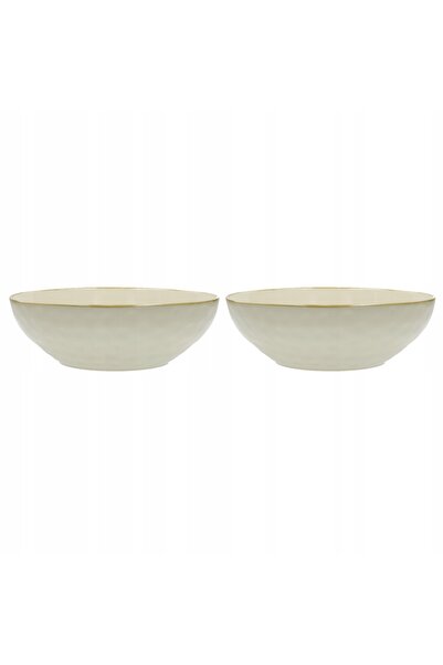 NO BRAND ROSE&TULIPANI CONCERTO AVORIO Set de 2 boluri pentru salată 26 cm