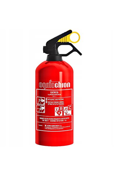 AGMITY EXTINZĂTOR DE INCENDII 1KG + TRUȘĂ DE PRIM AJUTOR DIN13164 + BANDĂ REZ...