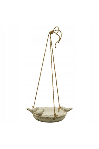 Exner Hranitor suspendat pentru păsări cu 3 locuri, 32,5 cm, decorațiune retr...