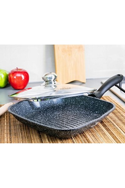 ZILNER Tigaie grill ceramică cu aspect de marmură 28cm