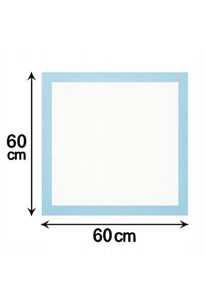 NO BRAND Aleze absorbante pentru animale de companie 60x60cm 100 bucăți