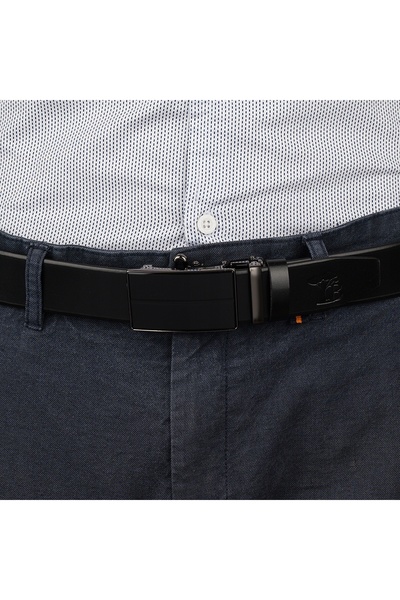 Beltimore Curea de piele pentru bărbați, pentru pantaloni, automată, elegantă...
