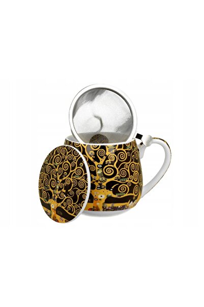 Duo Cana KLIMT ARBORELE VIEȚII în cutie cadou 430ml porțelan