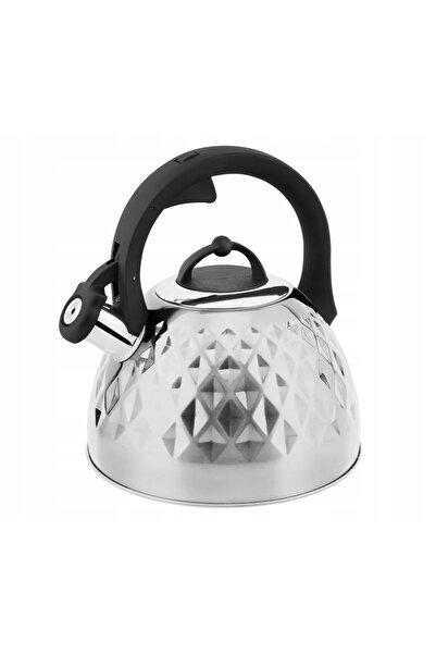 COOKINI Fierbător cu fluier, neinductiv, portabil, 3L