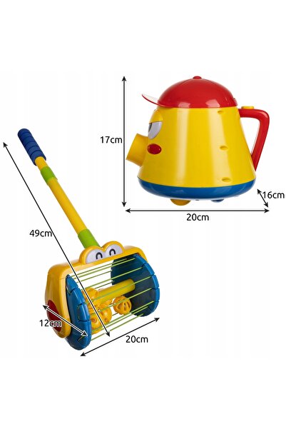 KRUZZEL Lansator de mingi pentru copii, Aspirator de mingi, Joc de prins mingi