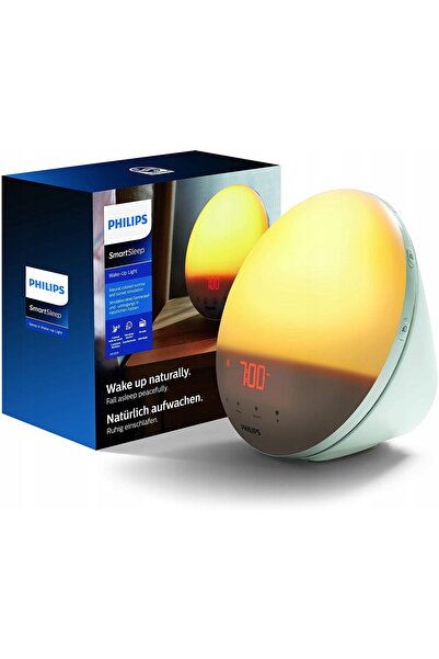 Philips Radio digital FM Ceas cu alarmă Lumină inteligentă pentru somn și tre...
