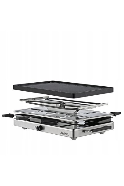 Springbok Grătar de raclette de masă pentru 8 persoane