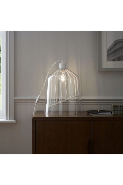 GOODHOMES GoodHome Calaneo Lampă de masă albă cu un singur punct de lumină E27