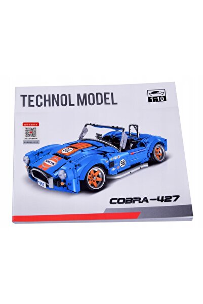 Jokomisiada Blocuri de construcție tehnice 1816 piese mașină sport cobra-427 ...