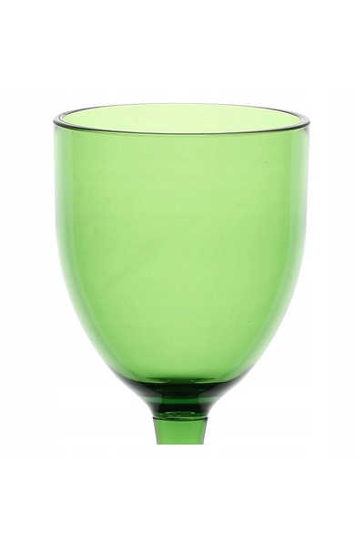 NO BRAND ROSE&TULIPANI FIABA Set de 6 pahare de vin 400 ml, verde