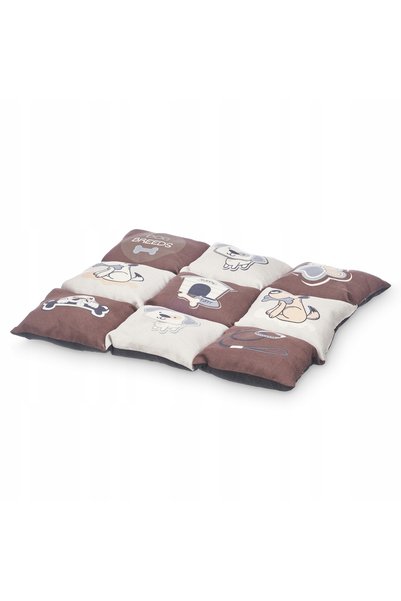 Mascow PAT PENTRU CÂINI DIN POLIESTER ANTIDERAPANT 55X45 CM MULTICOLOR