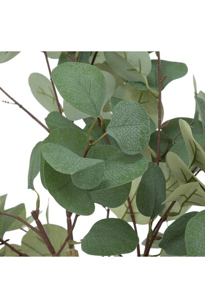 Atmosphera Arbore artificial de eucalipt, frunze verzi, plantă artificială de...