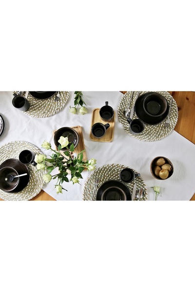 MPLCO Set de 6 căni ceramice pentru cafea, ceai, ciocolată, 300ml
