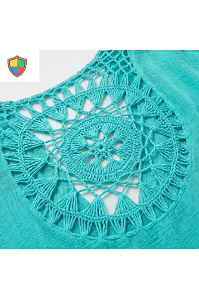 NO BRAND PAREO, ROCHIE LUNGĂ DE PLAJĂ, TUNICĂ DE PLAJĂ, ȘAL DE VARĂ pentru co...