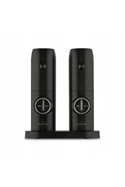 Starke Pro Râșnițe electrice moderne pentru sare și piper Parvis 2 bucăți USB C