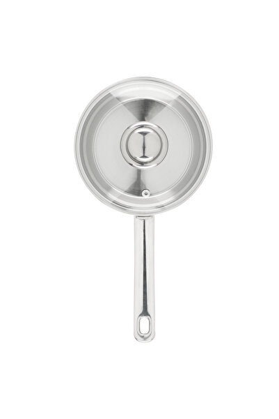 NO BRAND Vas rotund cu capac de sticlă și gradație de măsurare, din oțel inox...