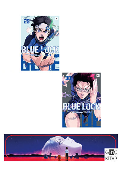Komik Şeyler Blue Lock 29-30. Ciltler Manga Seti - Genç Kitap Ayraç Hediyeli