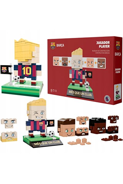 NO BRAND FC BARCELONA FIGURINE JUCĂTORI FIGURINĂ 210 EL. CONSTRUCȚIE CREATIVĂ...