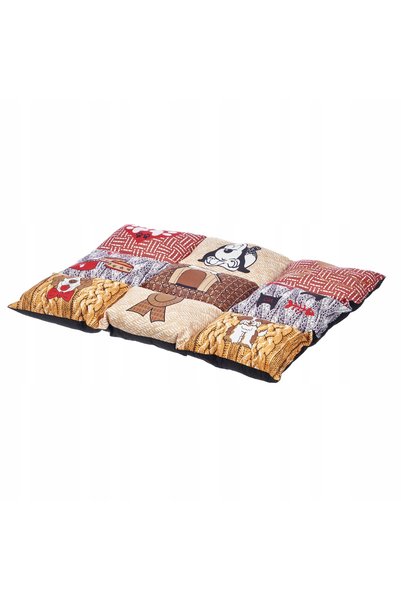Mascow PAT PENTRU CÂINI DIN POLIESTER ANTIDERAPANT 58 X 80 CM MULTICOLOR