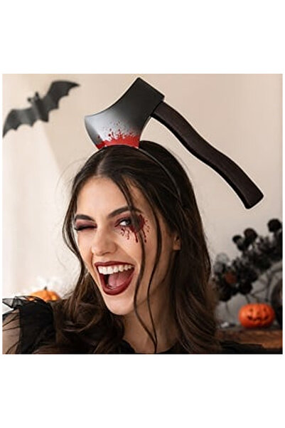 OEM Coronita de Halloween cu Topor Insangerat