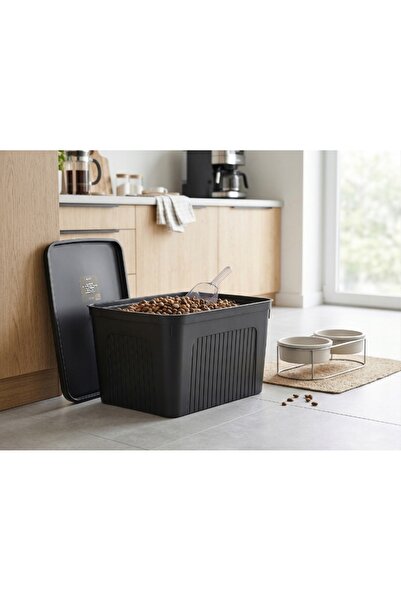 FLORINA Recipient de depozitare practic Binio 27 L, plastic antracit