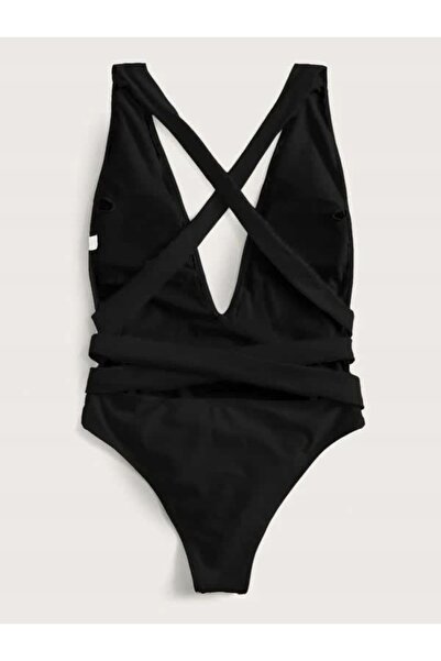 NO BRAND Costum de baie Monokini, decupat, sexy, dintr-o singură piesă, pentr...