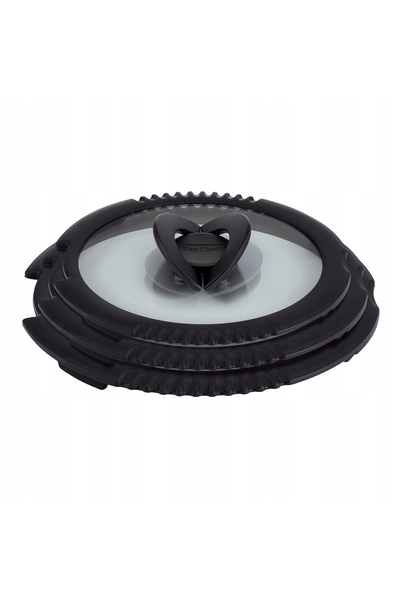 TEFAL Set Ingenio emotion cu mânere de 16/18/20 cm și capace din sticlă și pl...