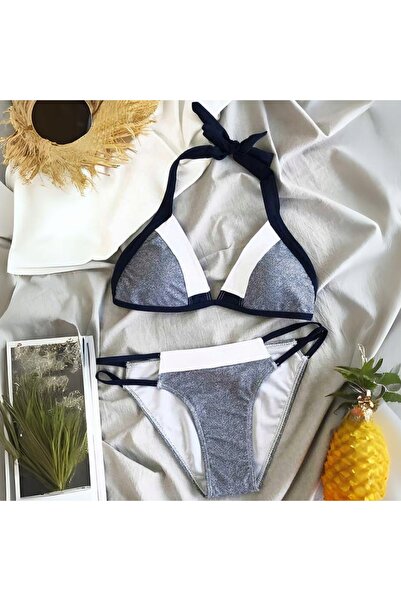 NO BRAND Costum de baie modelator, set din două piese, pentru femei, pentru p...