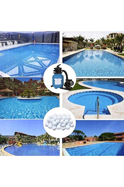 NO BRAND Bile filtrante pentru piscină Pompă de nisip Cartuș pentru pompă de ...