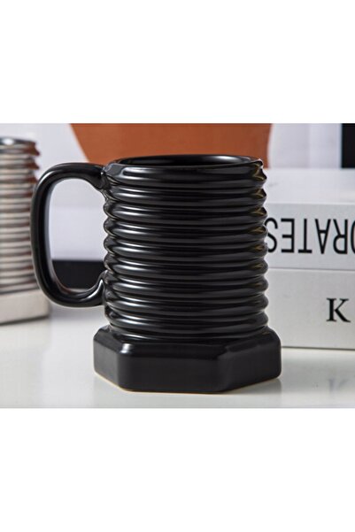 Pan i Pani Gadżet CANA MASTERKOVIC NEAGRĂ CU ȘURUB CERAMICĂ CADOU AMUZANT 380ML