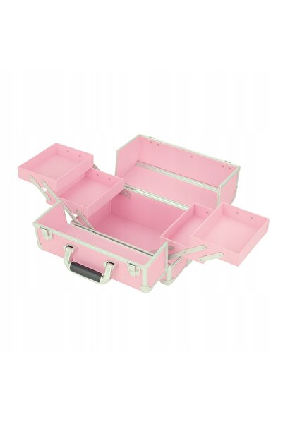 Aptel Trusă cosmetică portabilă pentru cosmetice, vopsele, stație de machiaj,...
