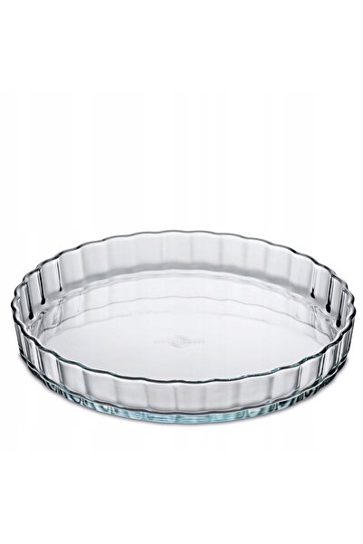 Kuchenprofi Formă de tartă din sticlă borosilicată 28 x 3,5 cm