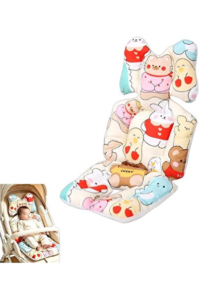 Rubvrenti Baby Stroller Pad,Baby Stroller Seat Cushion Toddler Car Seat Cushi...