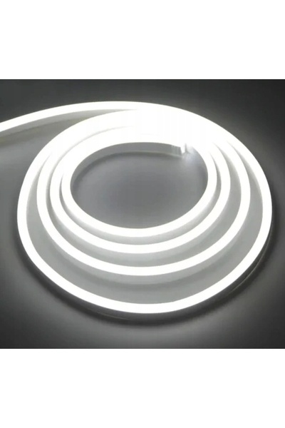 NO BRAND Bandă LED flexibilă COB NEON, albă neutră, IP65, 5M
