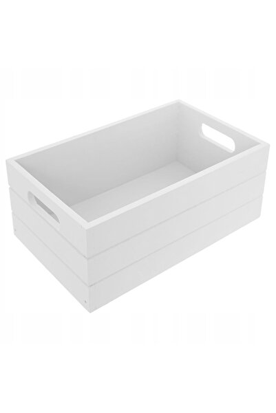 Orion Cutie de depozitare din lemn cu mânere, decorativă, 31x21 cm