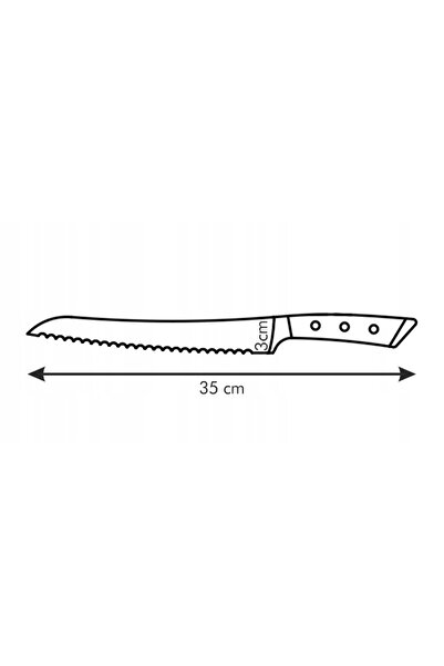 TESCOMA Cuțit de pâine AZZA 22 cm