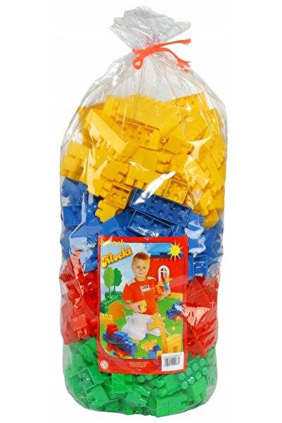 baczek Set de blocuri mari din plastic, 640 de piese, pentru construcții, 28mm