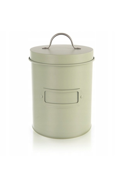 Orion RECIPIENT CUTIE METALICĂ VERDE DE 1,3 L PENTRU PRODUSE VERSIBILE, CU CAPAC